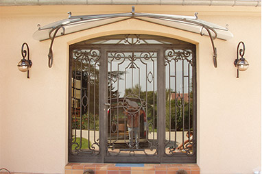 Image de Marquise en fer forgé